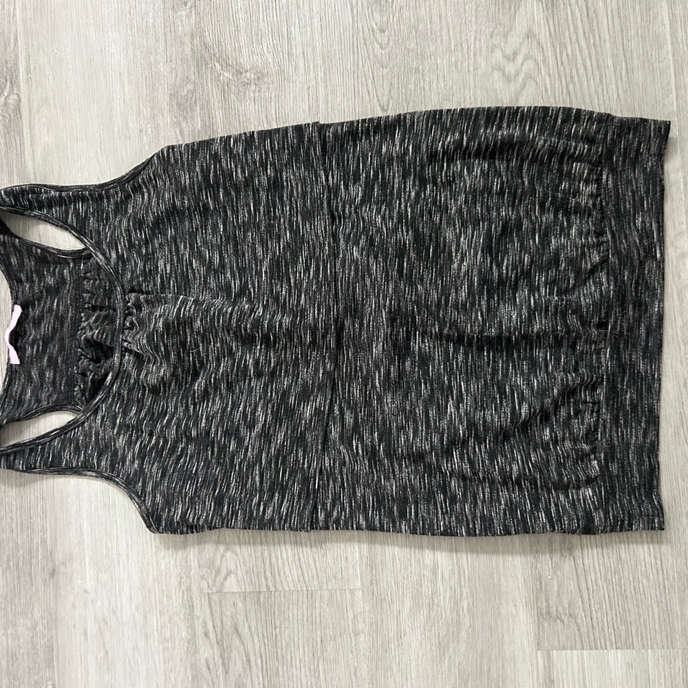 Charcoal Sleeveless MATERNITY AND NURSING Tank Top